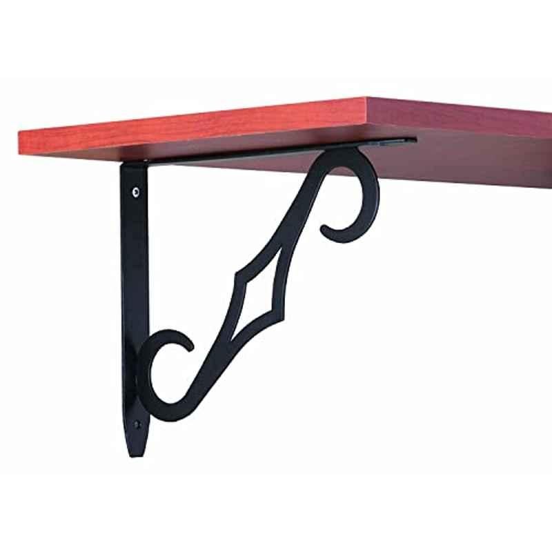 10 inch Black Colonial Style Brackets