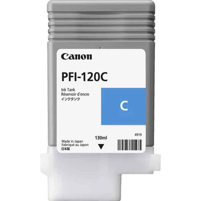 Canon 130ml Cyan Cartridge Ink for TM-300, PFI-120(CYAN)