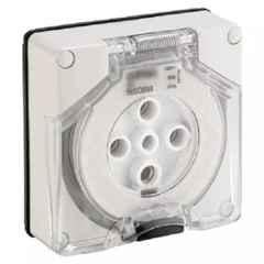 Schneider Electric 56 Series 56SO532LE-GY 5 Pin Sockets Less Enclosure 32A 500V