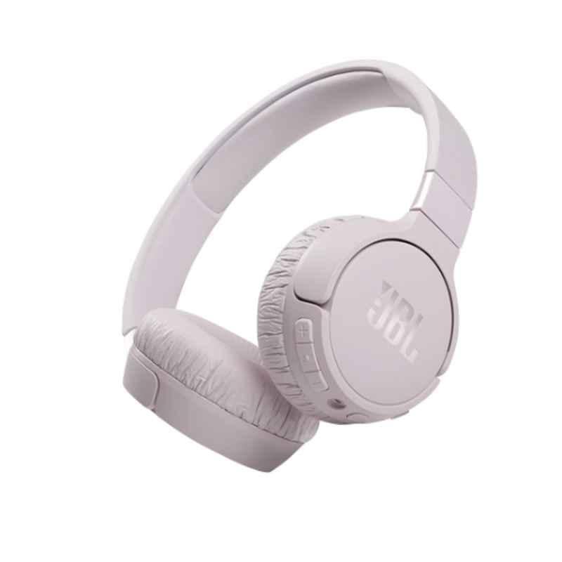 JBL 55hrs Pink Wireless Active Noise Cancelation Bluetooth Headphone, JBL-TUNE-660NC-PINK