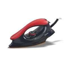 Candes El106 1000W Red & Black Non Stick Teflon Coating Dry Iron