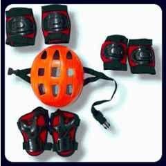 RB International Plastic & EVA Foam Multicolour Skating Kit Premiumm-105 Skating Kit