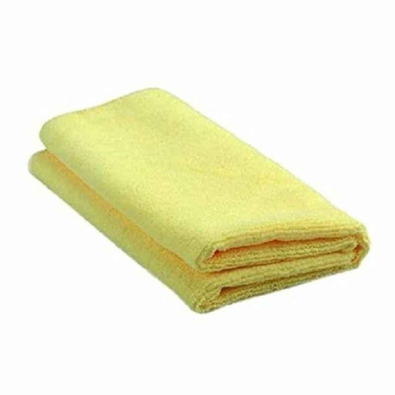Intercare Cleaning Cloth, Microfiber, 40x40cm, Yellow, 4 Pcs/Pack