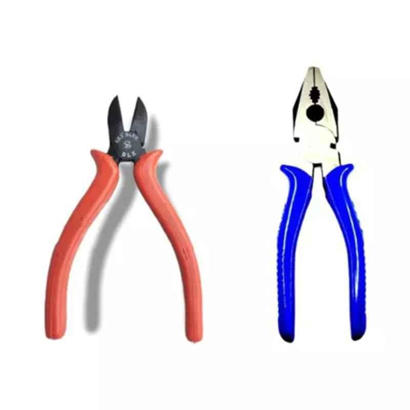Sky Blue 2 Pcs Lineman Plier Combo, SBE_PLIER_COMBOS_COMBO_858