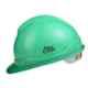 Allen Cooper Green Polymer Ratchet Type Safety Helmet with Chin Strap, SH721-G (Pack of 10)