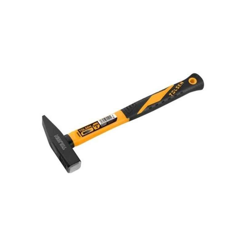 Tolsen 300g Black & Yellow Machinist Hammer, 25002