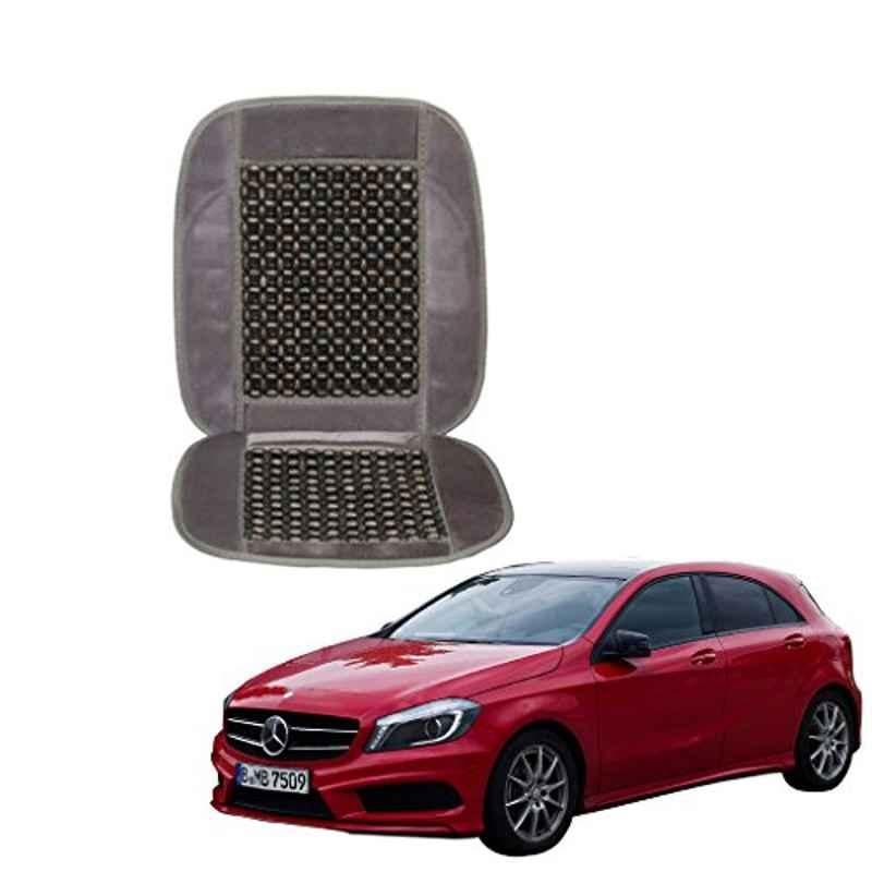 Kozdiko Wooden Beads Car Seat Cushion with Velvet Border for Mercedes Benz A-Class
