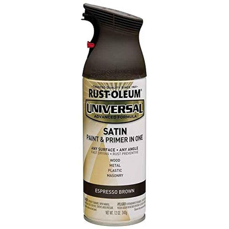 Rust-Oleum Universal 12 Oz Brown 247570 Satin Espresso Spray Paint
