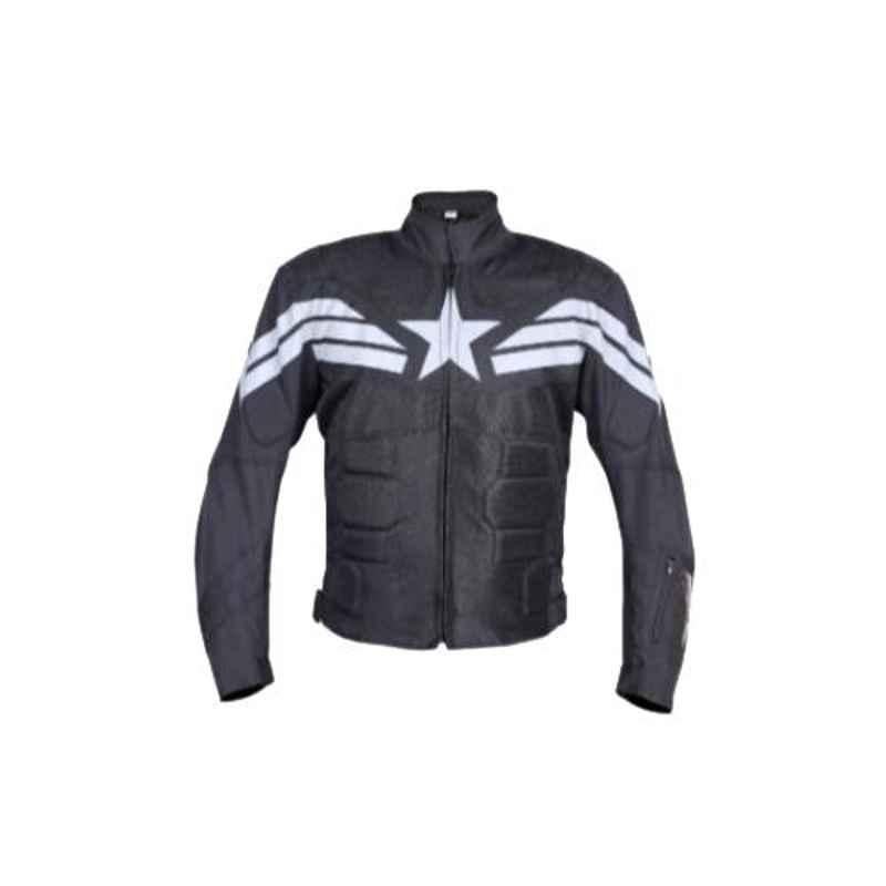 Biking Brotherhood Textile Captain Jacket, Size: 4XL