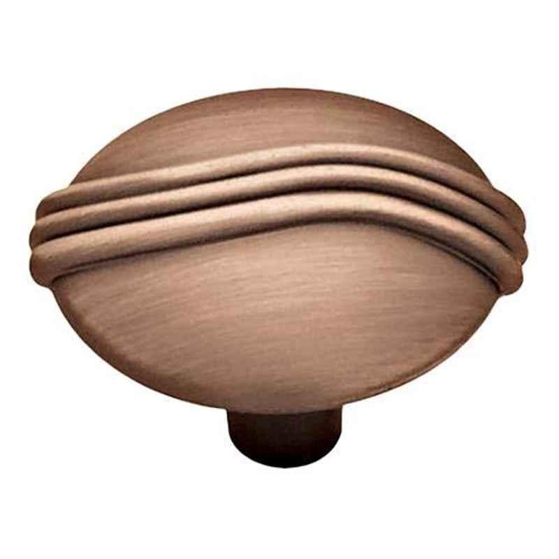 Liberty 3.05x0.91x3.79 inch Brown Antique Low Sheen Finish Knuckle Knob
