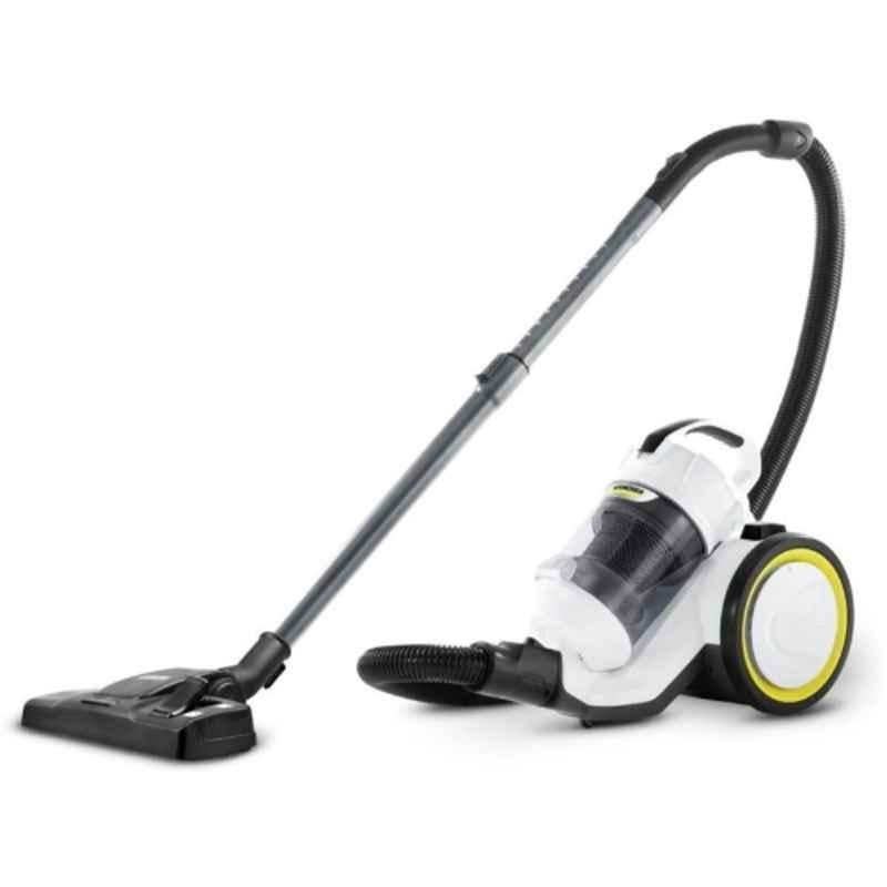 Karcher VC3 ERP 0.9 Litre White & Black Multi-Cyclone Bagless Dry Vacuum Cleaner with HEPA 13 Filter