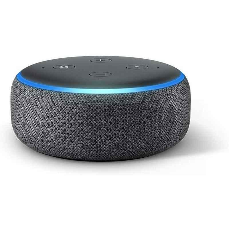 Buy Amazon Echo Dot 3rd Gen Charcoal Black Smart Speaker with Alexa Online  At Best Price On Moglix