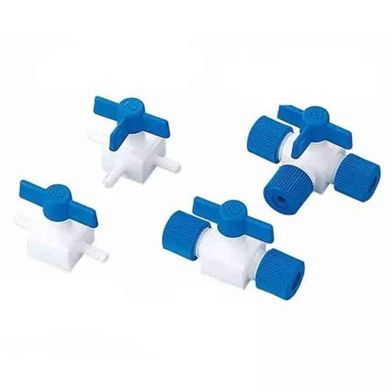 Lab Plus Fluororesin Two-Way Cock, LP-3437