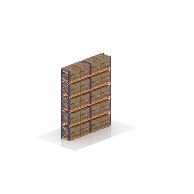 Godrej 7x2.3x1m 4 Layer Industrial Storage Rack, Load Capacity: 16000 Kg