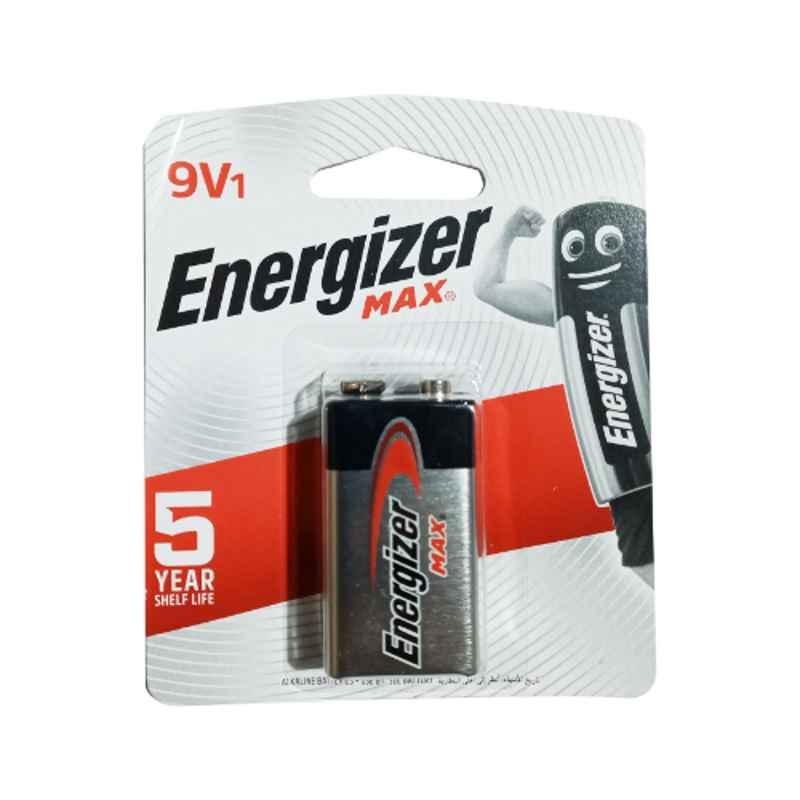Energizer Max 9V Alkaline Battery, 522-BP1-9V