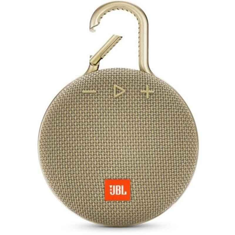 JBL Clip 3 3.3W Sand Bluetooth 4.1 Portable Speaker