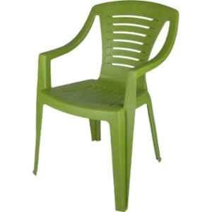 Supreme Fiji Mehndi Green Plastic & Polypropylene Outdoor Chair (Pack of 4)