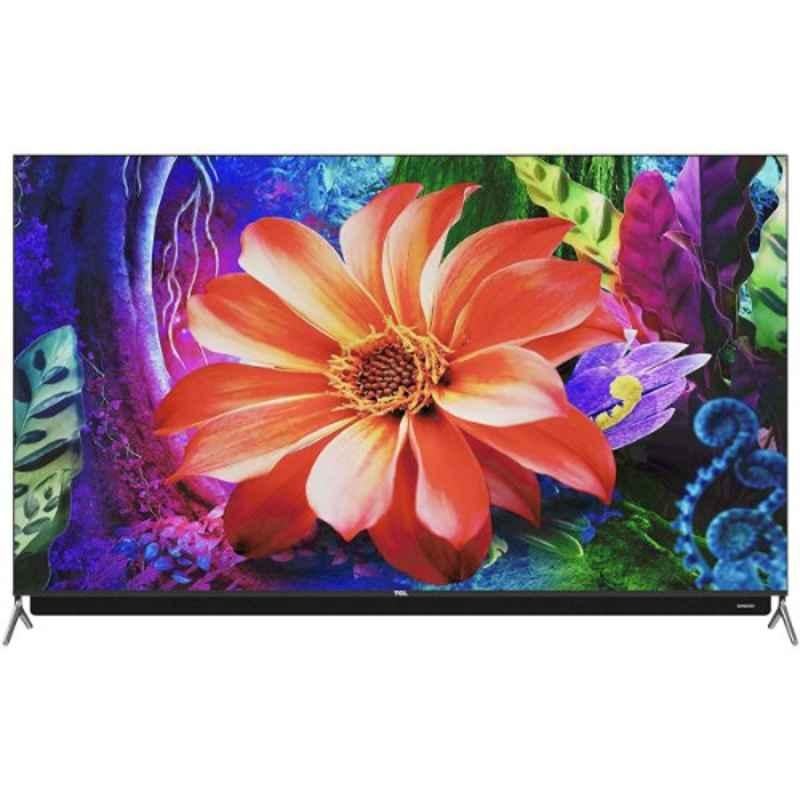 TCL 75 inch 4K UHD Android Smart QLED TV with Onkyo Sound, 75C815