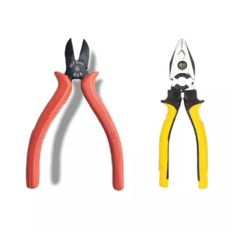 Sky Blue 2 Pcs 7.8 inch Lineman Plier Combo, SBE_PLIER_COMBOS_COMBO_618