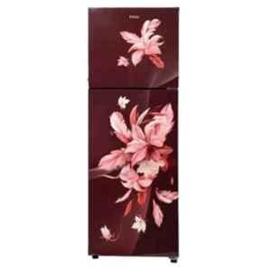 Haier 240 Litre 2 Star Red Opal Frost Free Double Door Top Mount Refrigerator, HRF-2902ERO-P