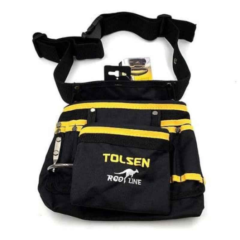 Tolsen 11 Pockets Tool Pouch with Belt, 80120