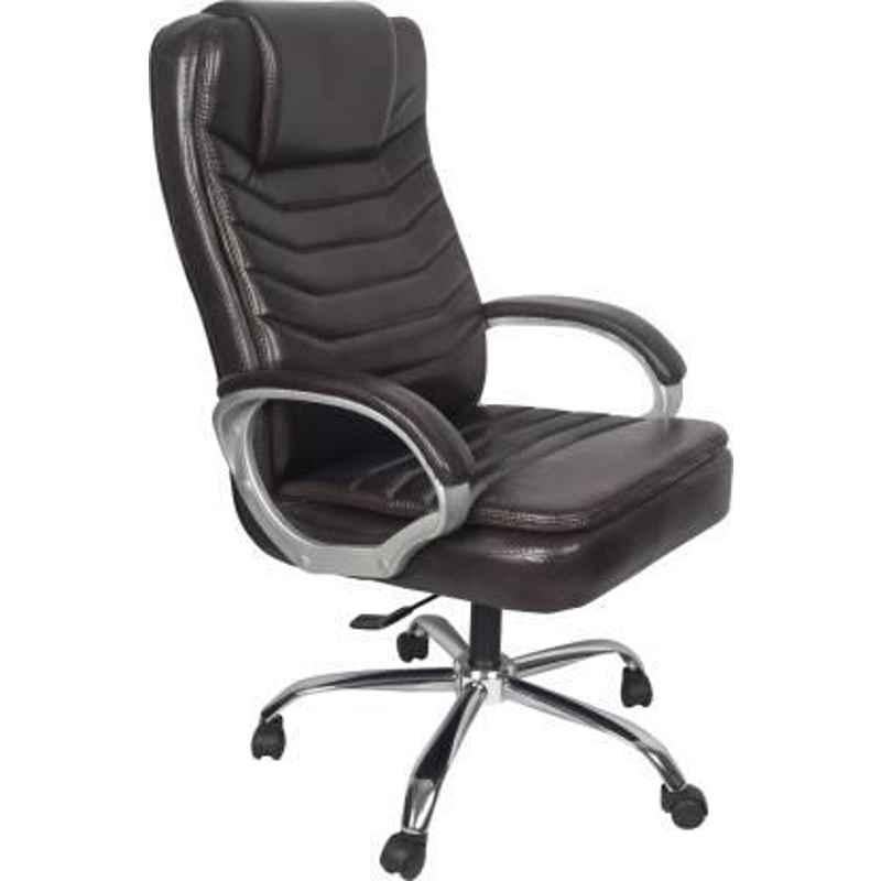 Mezonite High Back Black Leatherette Executive Office Chair, KI 204
