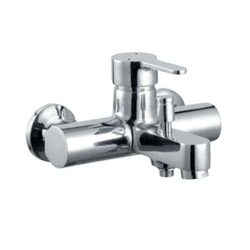 Jaquar Fusion Full Gold Lever Wall Mixer with Provision of Hand Shower, FUS-GLD-29119