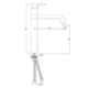 Jaquar Fusion Antique Copper 600mm Single Lever Sink Mixer, FUS-ACR-29009B