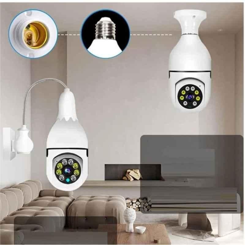 Cybernautt V2B 2MP HD Pan Tilt Smart WiFi Camera with Motion Sense, Night Vision, Alert, 360 Degree View, Human Track, Motion Track & Two Way Audio