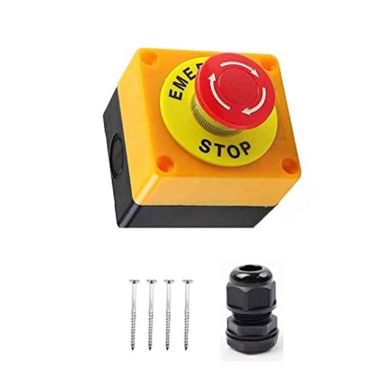TIANLIN 10A 660V ABS Emergency Stop Push Button Switch