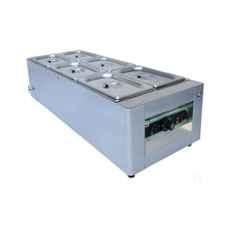 Adorma 24 Litre (6x4) 1200W Heavy Gauge Stainless Steel SS304 Bain Marie with Water Tank, Drainage System & 1 Year Warranty, BM 24