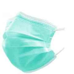 Wellstar 3 Layer Disposable Green Surgical Mask with Melt Blown Fabric, COURFUL MASK-107 (Pack of 200)