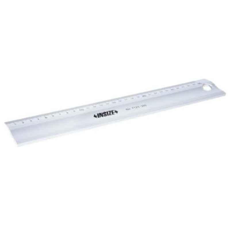 Insize 1mm Alumimum Rule, 7123-600 (Pack of 3)