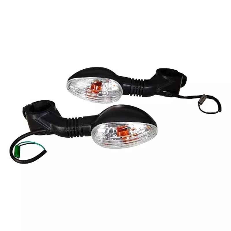 Uno Minda Td-5058 White Blinker Lamp Assembly For Bajaj Vikrant V12/15 Front Lh/Rh