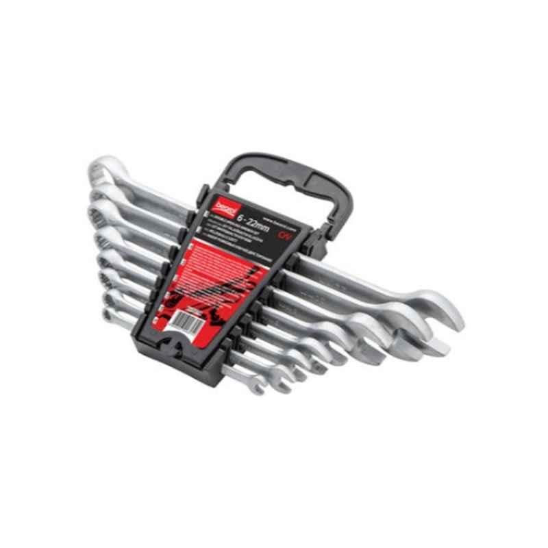 Beorol 8Pcs 8mm Steel Silver Combination Wrench Set, KKSET8