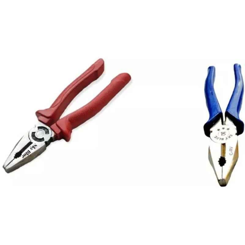 Sky Blue 2 Pcs 7.8 inch Groove Plier Combo, SBE_PLIER_COMBO_MOD_00302