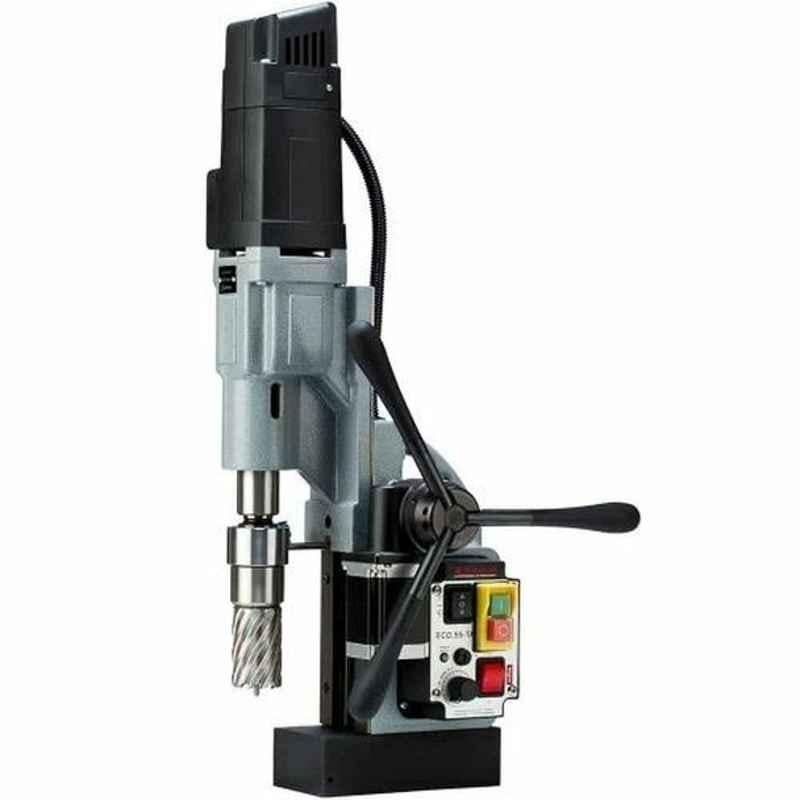 Euroboor Magnetic Drilling Machine, ECO-55S-TA, 1700W, Grey and Black