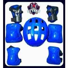 STYRKR Blue Protective Skating/Cycling Guard Kit | Multi Sport Gear for Kids 177 Cycling KitKIT-187