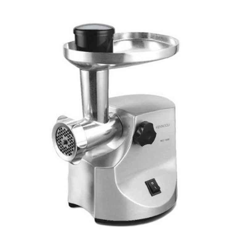 Kenwood 1600W Die Cast Metal Silver Meat Grinder, MG510