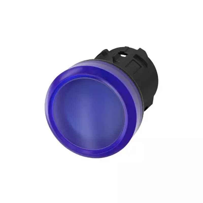 Siemens Sirius 22mm Plastic Blue Round Indicator Light, 3SU1001-6AA50-0AA0