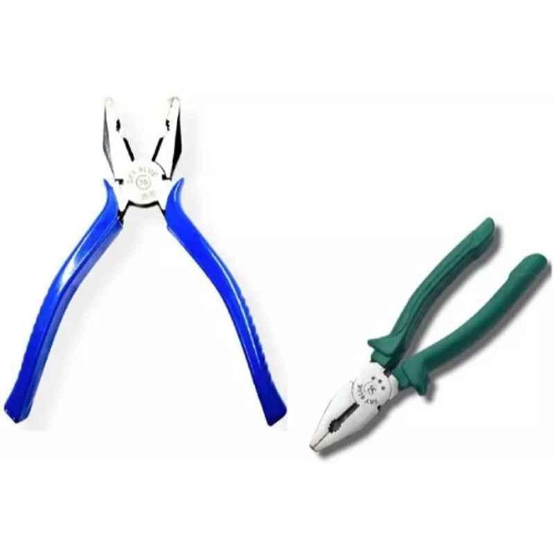 Sky Blue 2 Pcs 7.8 inch Groove Plier Combo, SBE_PLIER COMBO_058