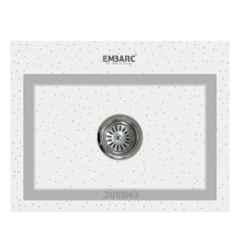 Embarc E1 24x18 inch Star Dust Granite Quartz Kitchen Sink