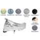 Riderscart Polyester Silver Waterproof Two Wheeler Body Cover with Storage Bag for TVS SPO Electric Start Alloy Wheel BS66
