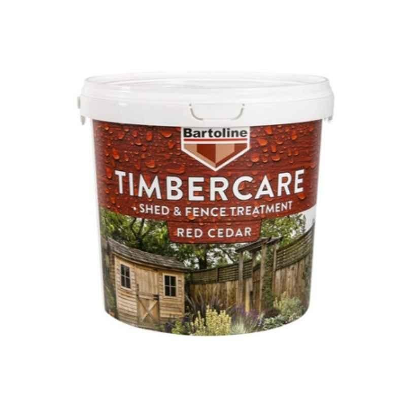 Bartoline 1297837Ac 5L Timbercare Shed & Fence Treatment Red Cedar