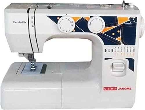 Buy Usha Janome 60W White & Blue Electric Sewing Machine, Marvela Online At  Price ₹10199