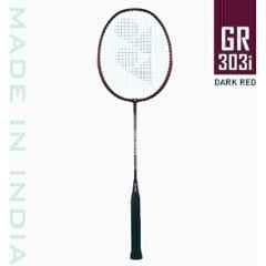 Yonex GR 303I 85g Red Strung Badminton Racquet