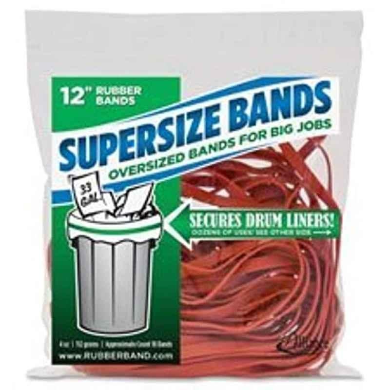 Alliance 18Pcs 12 inch Rubber Red Supersize Bands