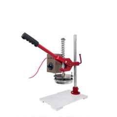 Universal Seal 5 inch 500W Stainless Steel Manual Red & White Foil Sealer Machine for Plastic Jar, UPS24
