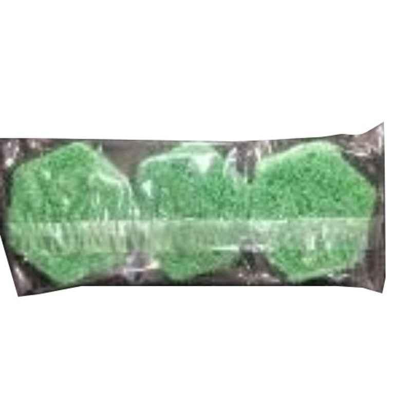 3.5x3 inch Green Scourer Pad (Pack of 3)