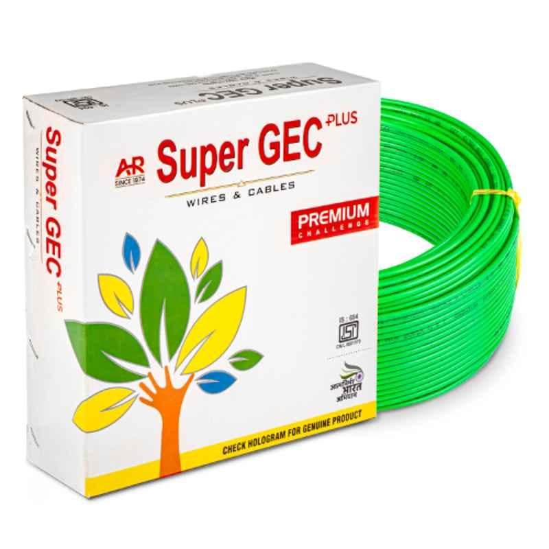 Buy Super Gec Premium Sqmm Green Fr Pvc Multi Strand House Wiring